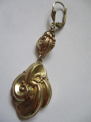 Vintage biedermeier 333er - vintage, gold