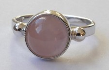 Designer Ring Rosenquarz