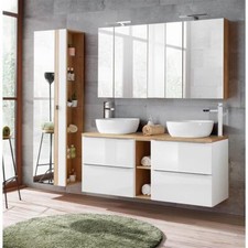 Badmöbel Set Doppelwaschtisch