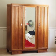 Art Deco Kleiderschrank Antik