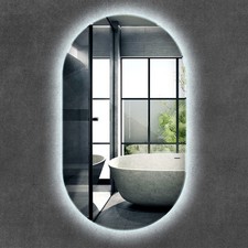 Ovaler Form LED Spiegel mit
