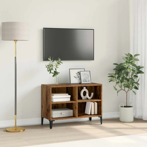 Schrank mit metallbeinen - tv,