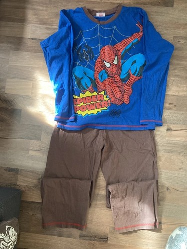Schlafanzug spiderman 152 - schlafanzug,