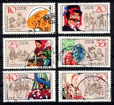 DDR 2716-2721 , gestempelt / o