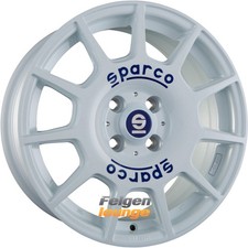 4 Alufelgen SPARCO TERRA White