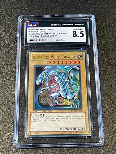 Yugioh cgc blue eyes white - yugioh,