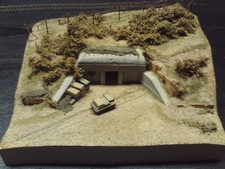 Kleindiorama Mun-Bunkerzugang