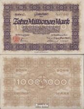 Banknoten Bonn 1923 Inflationsgeld Stadt Bonn gebraucht (III) 10 Millionen Mark