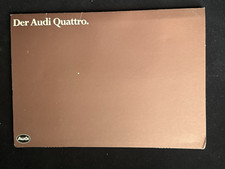 Audi Urquattro quattro