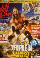 WWE Magazin März 2011 Wrestling Triple H + 5 Poster (WM XXVII, Beth, Sheamus)