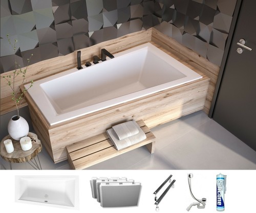 Raumsparende badewanne - raumsparende,