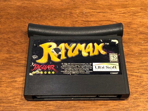 Atari jaguar game rayman - game,