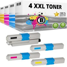 4x XXL Toner für OKI ES 5431