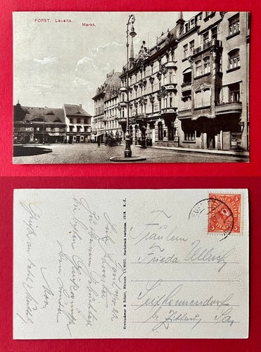 Forst lausitz 1922 markt - lausitz,