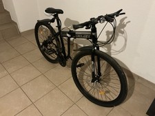 26 Zoll Fahrrad 21-Gang Schwarz Blau - Herrenfahrrad, Jungenfahrrad, Kinder Rad