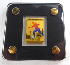 999 Gold 1/500 Unze Barren Deutschland Europameisterschaft 2021 München