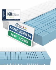 Kaltschaummatratze 90x200 140x200 160x200 180x200 - Kaltschaum Matratze H2 H3