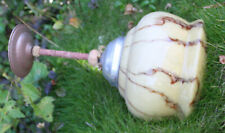Art Deco Lampe Opalglasschirm