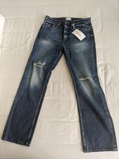 FRAME the Boxy Jeans Mid-Rise Easy Fit Denim