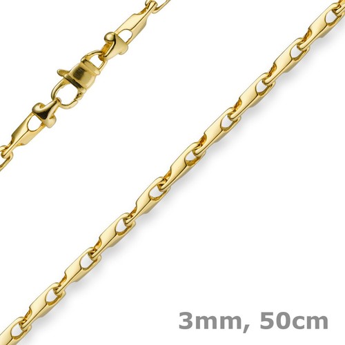 3mm kette collier alainkette - collier,