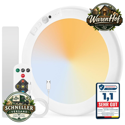 Akku lampe deckenlampe mit - akku,