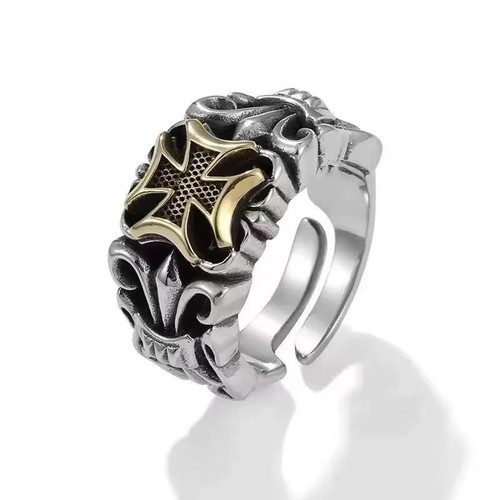Herren ring kreuz retro - herren,