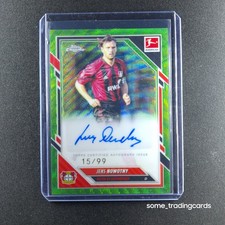 Topps Jens Nowotny Auto Green