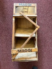 Maggi Vitrine Werbung Tante