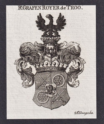 Royer troo wappen coat arms - royer,