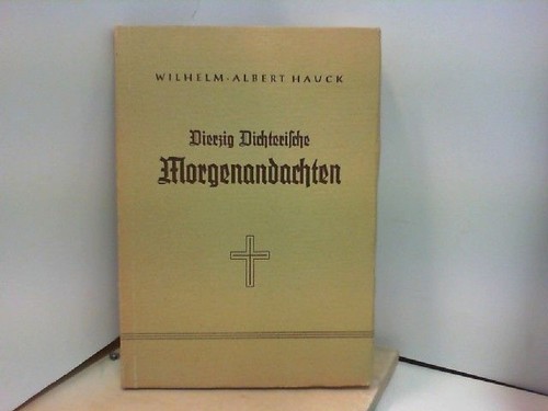 Morgenandachten vierzig - morgenandachten:,