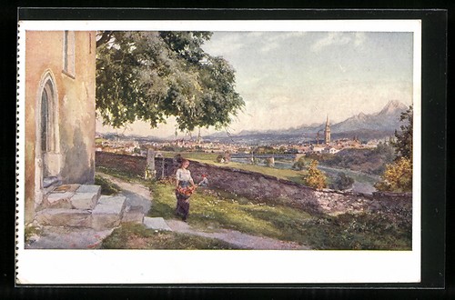 Künstler edward harrison - künstler-ak,