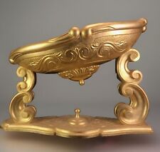 Wiege Blatt Gold Kind Ihs Neapolitan Kind Kune Crib 43x57x30cm Schlitz Wood