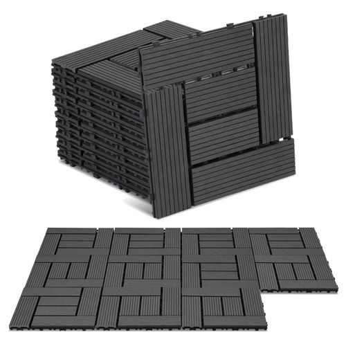 Wpc terrassenfliesen 30x30cm - wpc,