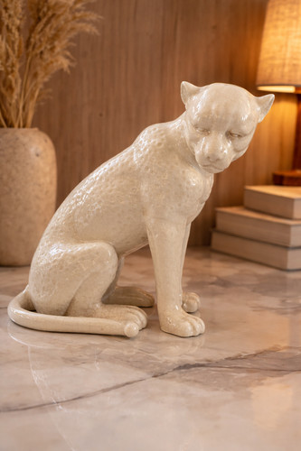 Schöne keramik figur skulptur - schöne,