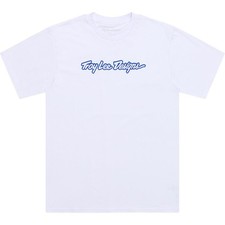 Troy Lee Designs T-Shirt Signature Weiß