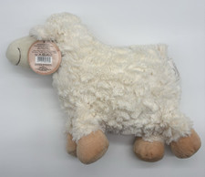 Kuscheltier Schaf Kissen weiß