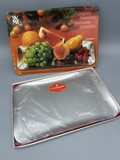 WMF Edelstahl Servierplatte Vintage 