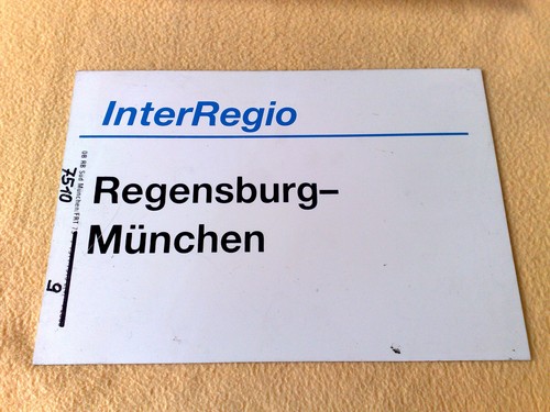 Zls interregio regensburg - db,