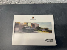 Betriebsanleitung Porsche Cayenne 958 92A Facelift 2016 Englisch