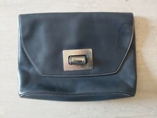 Prada Tasche Vintage Leder Navy Blau
