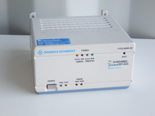 Rohde schwarz tsmu - rohde,