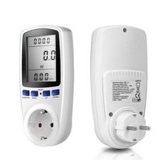 Leistungsmesser Wattmeter Stromzähler Balkonkraftwerk Steckdose Energiemonitor