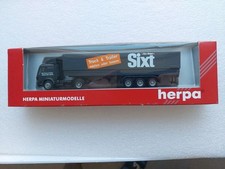 Herpa Mercedes Benz SIXT Miet Truck Ungeöffnet Spiegel Spoiler
