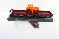 Märklin Rungenwagen (Rungen in verschweißter OVP) mit Traktor  aus  Set 29835