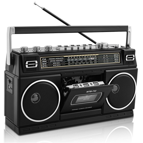 Retro boombox 80er - boombox, jahre