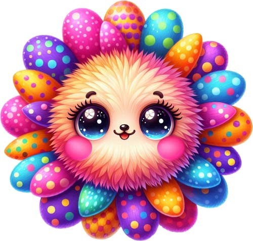 Bunter regenbogen cartoon - bunter,