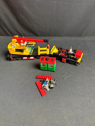 Lego 4552 cargo crane train - lego,