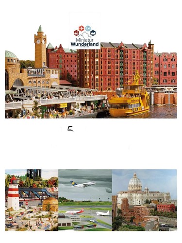 Miniatur wunderland hamburg - miniatur,