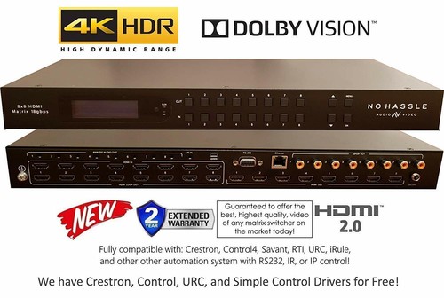 8x8 hdmi hdr matrix - hdmi,