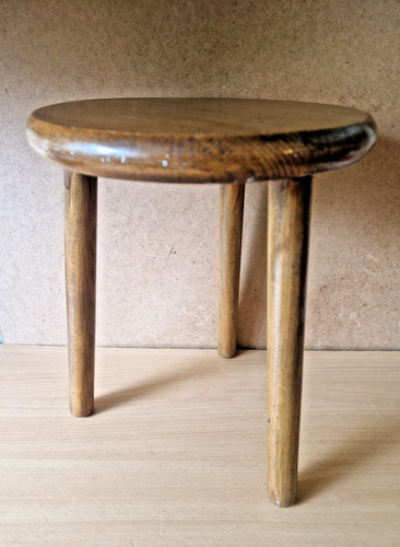 Antiker melkhocker vintage - melkhocker,